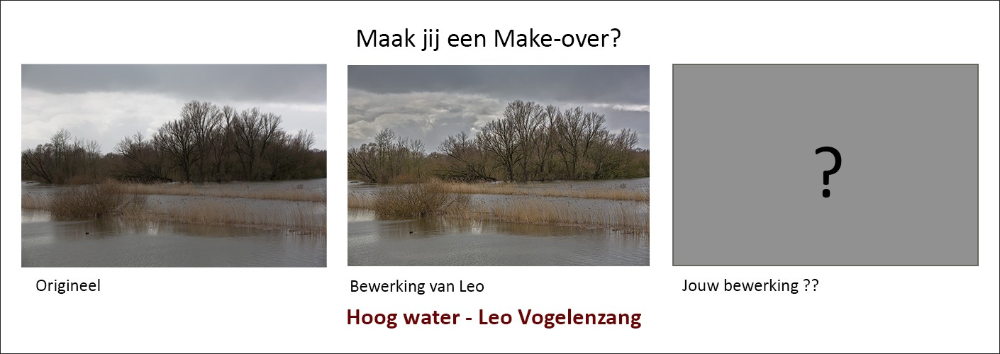"Hoog water" - maak jij een make-over?